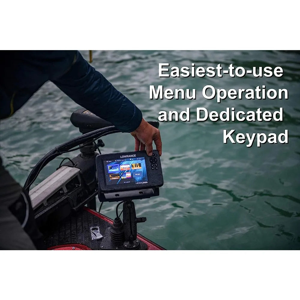 Lowrance Hook Reveal 9 inch Fishfinders with Preloaded C-MAP Options
