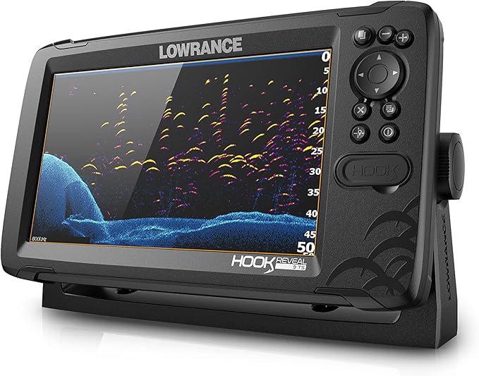 Lowrance Hook Reveal 9 inch Fishfinders with Preloaded C-MAP Options