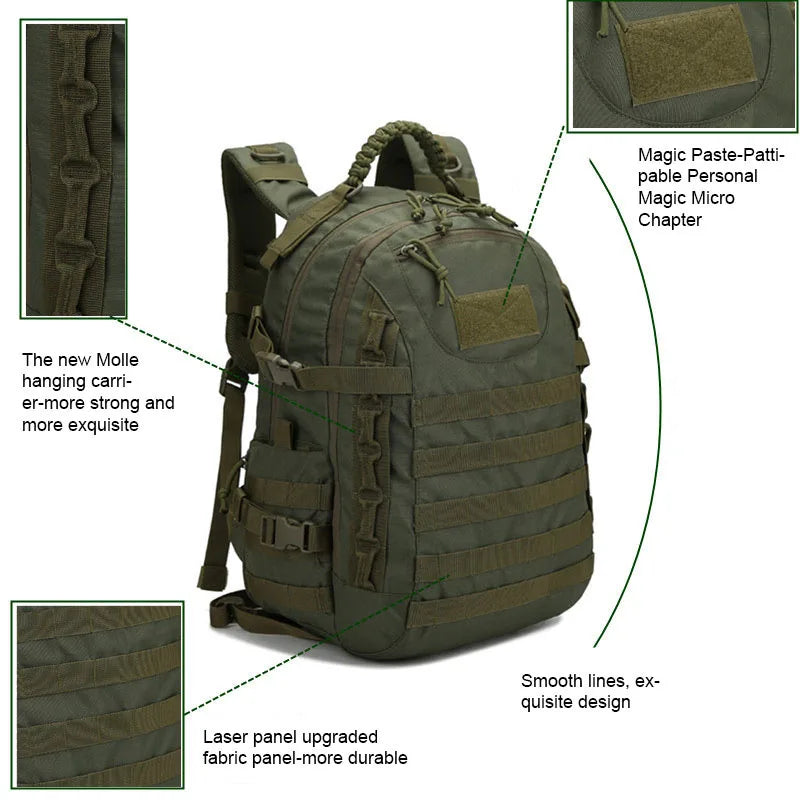 Waterproof Army Backpack