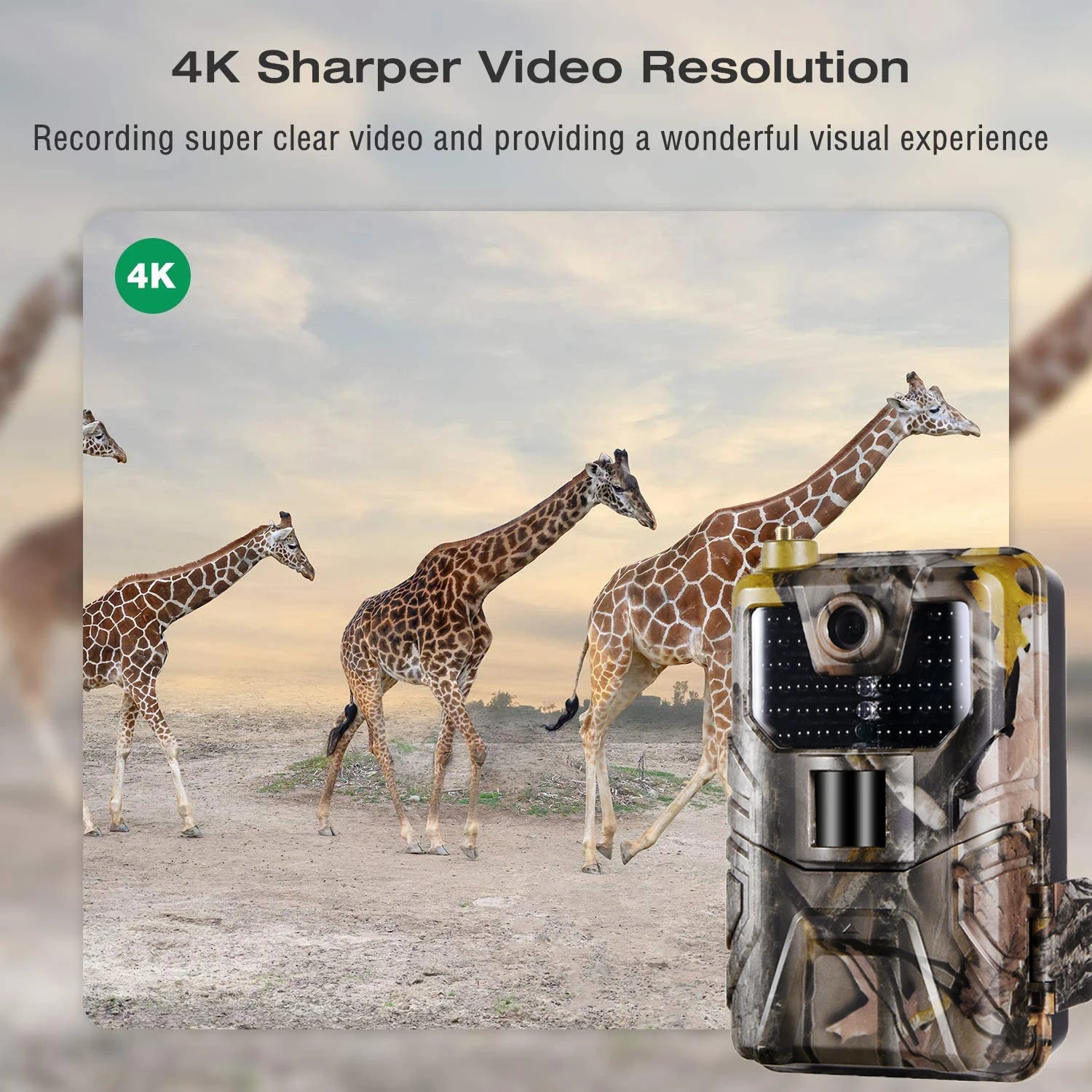 SuntekCam Trail Camera Sync APP Game Camera 4G 4K