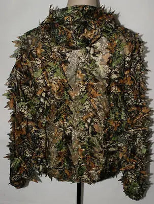 Real-tree Camo Hunting Leaf Jacket And Trousers