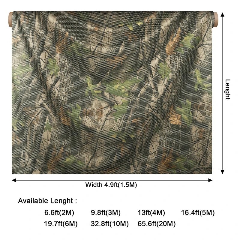 Camo Netting For Hunting Ground Blinds