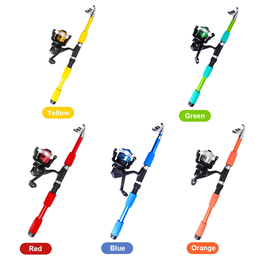 Telescopic Fishing Rod Combo Full Set