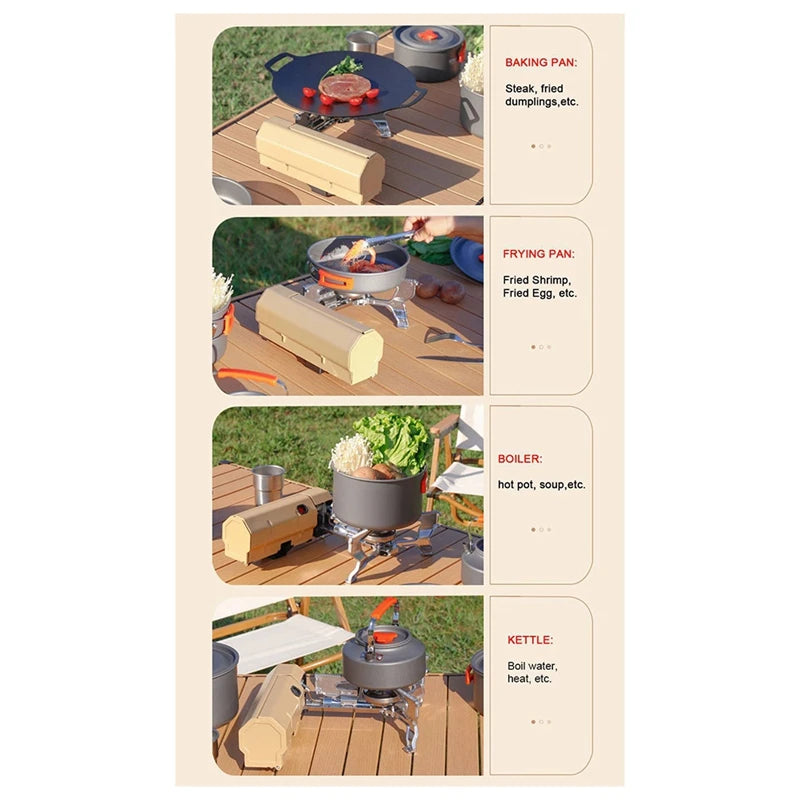 Hungry Hiker's Foldable Pop-up Stove