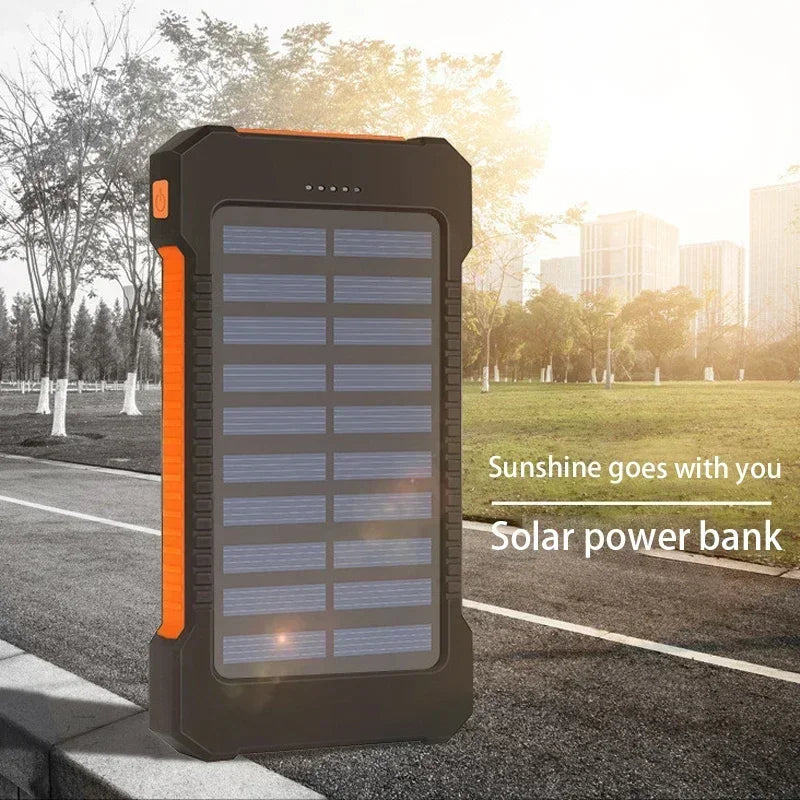 Solar Power Bank Portable Phone/Device Charger